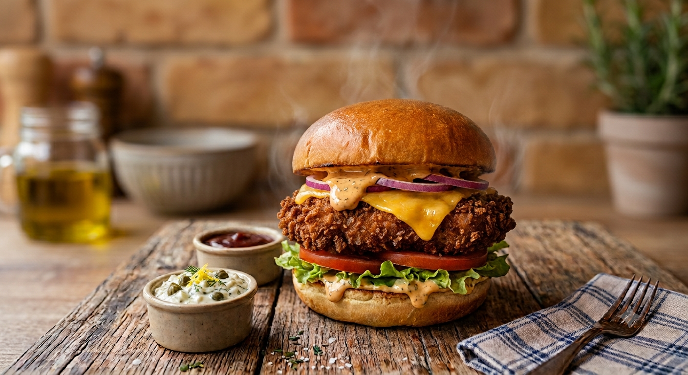 Hamburger Chicken Shalom Corée