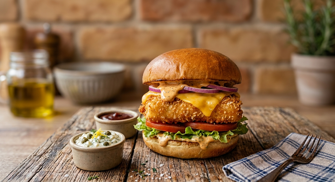Hamburger Fish Shalom Corée