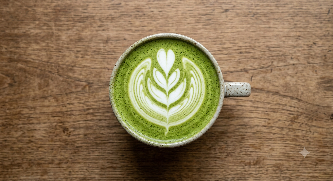 Matcha Latte Shalom Corée